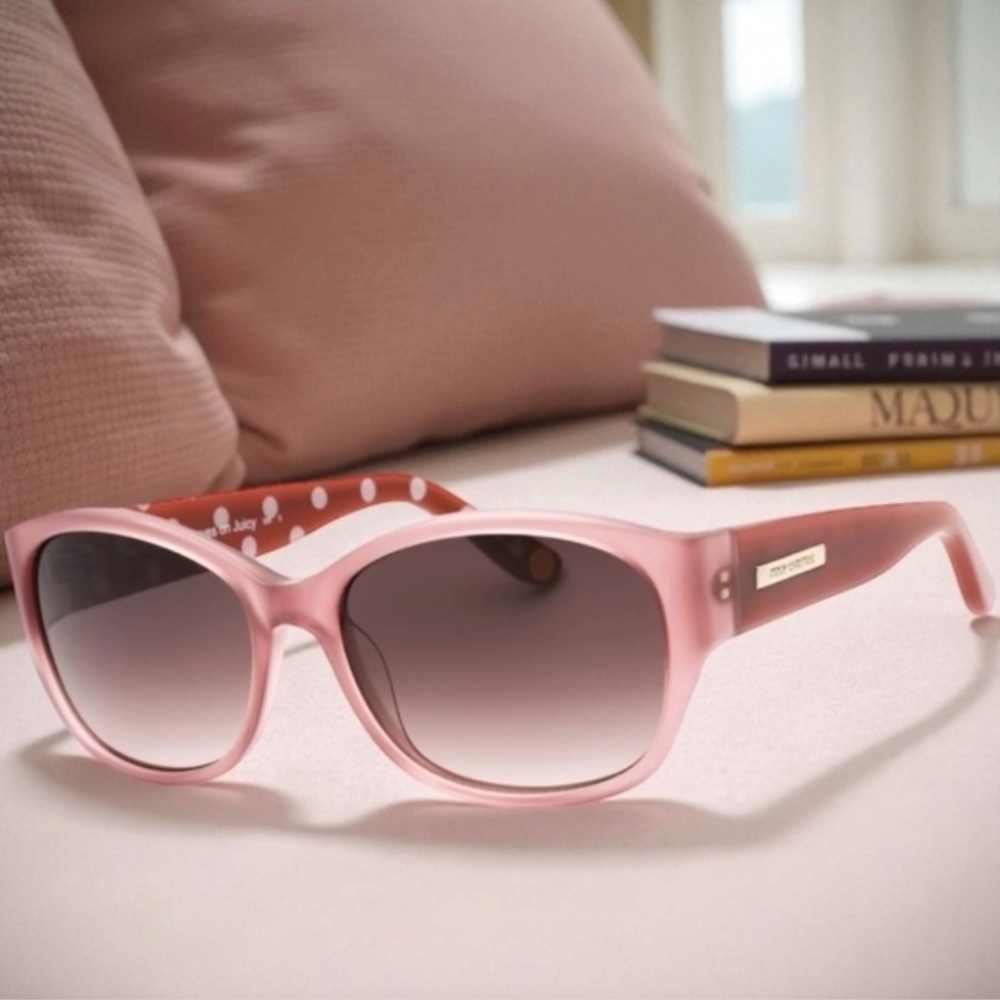 Juicy Couture Pink Sunglasses In Case, NWT, JU 551/S 00T7